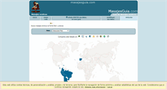 Desktop Screenshot of masajesguia.com